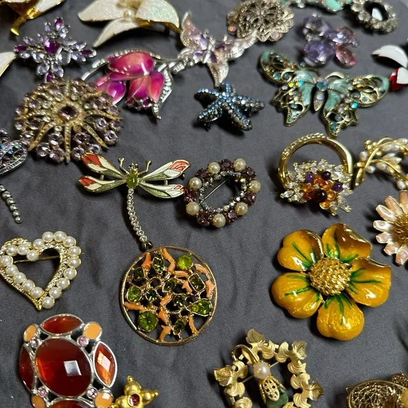 Jewelry mystery Box lot re-seller lot costume fashion semi-precious 11 pieces + - Picture 5 of 17